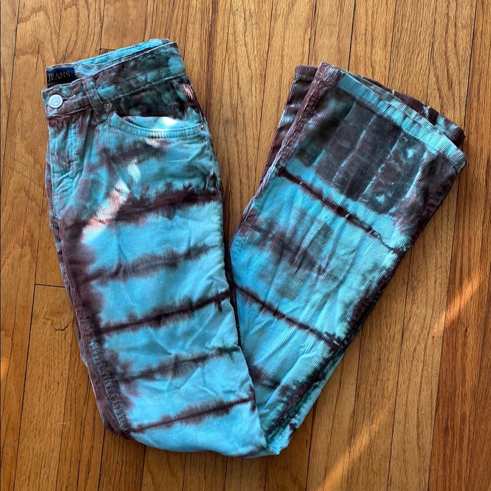 Vintage Juicy Tie Dye Cord Pants